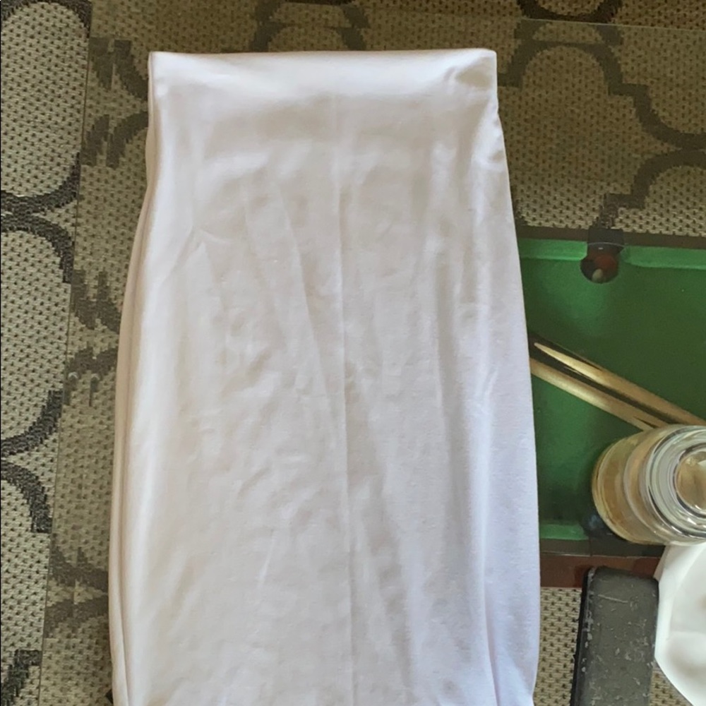 HIGH WAISTED MIDI SKIRT